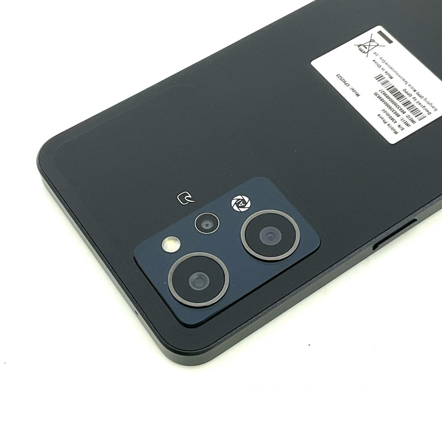 【全額返金保証】【最速発送】OPPO Reno 9 A 128GB ナイトブラック 楽天モバイル SIMフリー CPH2523 白ロム 超美品 動作確認済