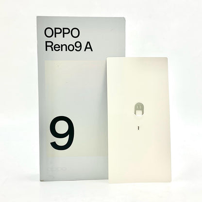 【全額返金保証】【最速発送】OPPO Reno 9 A 128GB ナイトブラック 楽天モバイル SIMフリー CPH2523 白ロム 超美品 動作確認済