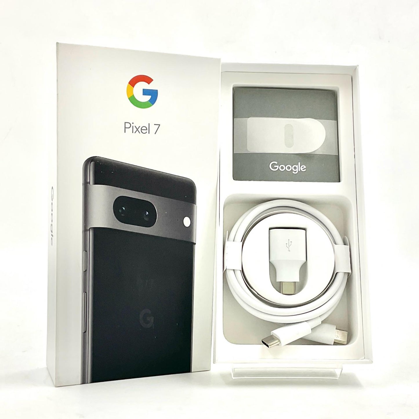 【全額返金保証】【最速発送】Google Pixel 7 128GB オブシディアン SIMフリー 白ロム 動作確認済