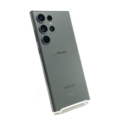 【全額返金保証】【最速発送】SAMSUNG Galaxy S23 Ultra 256GB グリーン docomo SC-52D 白ロム 美品 動作確認済