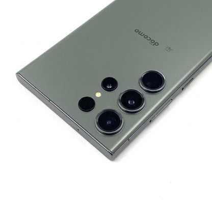 【全額返金保証】【最速発送】SAMSUNG Galaxy S23 Ultra 256GB グリーン docomo SC-52D 白ロム 美品 動作確認済
