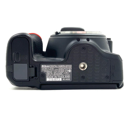 【全額返金保証】【最速発送】Nikon デジタル一眼 D5500 ボディ ブラック 動作確認済