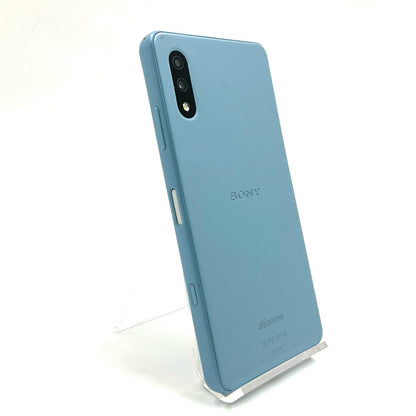 【全額返金保証】【最速発送】Sony Xperia Ace II 64GB ブルー docomo SO-41B 白ロム 動作確認済