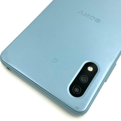 【全額返金保証】【最速発送】Sony Xperia Ace II 64GB ブルー docomo SO-41B 白ロム 動作確認済