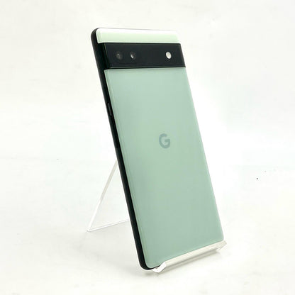【全額返金保証】【最速発送】Google Pixel 6a 128GB セージ au GB17L 美品 動作確認済