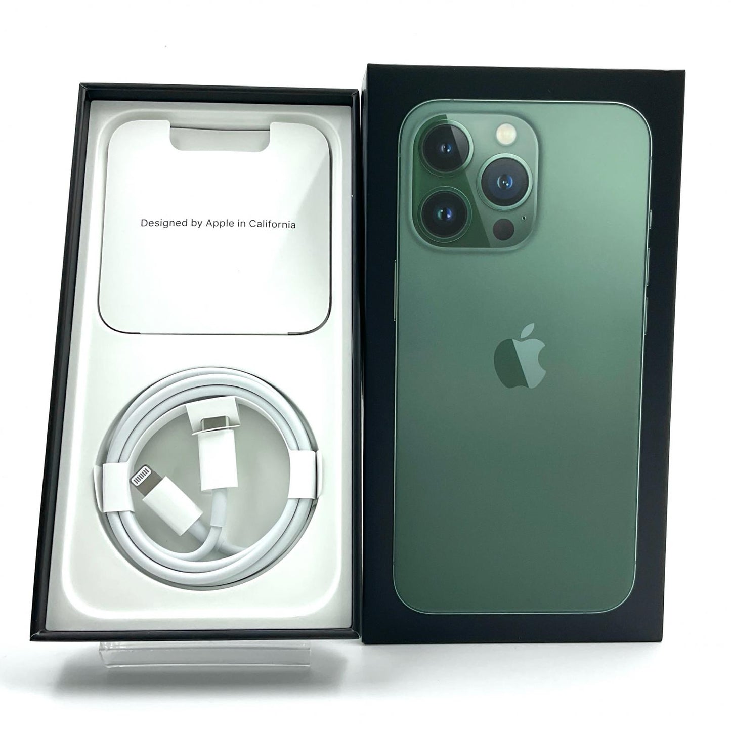 【全額返金保証】【最速発送】Apple iPhone iPhone 13 Pro 128GB アルパイングリーン docomo 白ロム 動作確認済 81%
