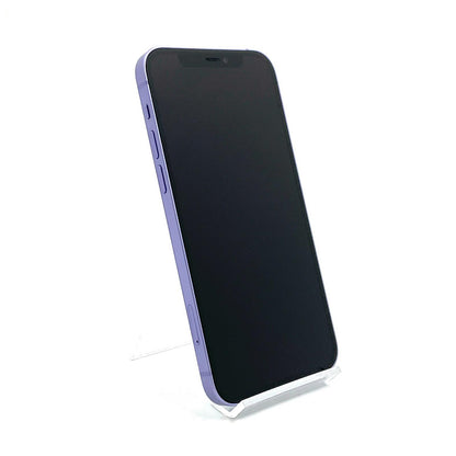 【全額返金保証】【最速発送】Apple iPhone iPhone 12 128GB パープル Softbank 白ロム 動作確認済 87%