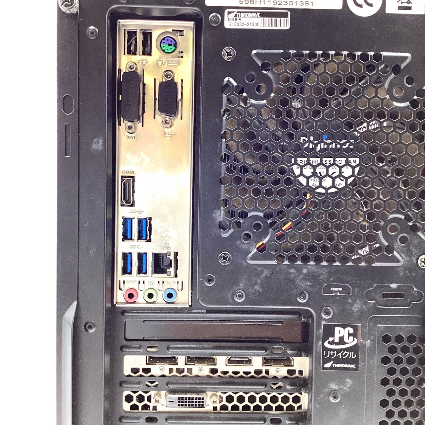【全額返金保証】【最速発送】ドスパラ GALLERIA XF Intel Core i7-9700 16GB SSD 1TB HDD 2TB NVIDIA GeForce RTX 2070 動作確認済