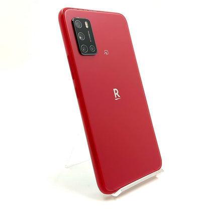 【全額返金保証】【最速発送】楽天モバイル Rakuten BIG s 128GB クリムゾンレッド SIMフリー 3917SR 白ロム 動作確認済