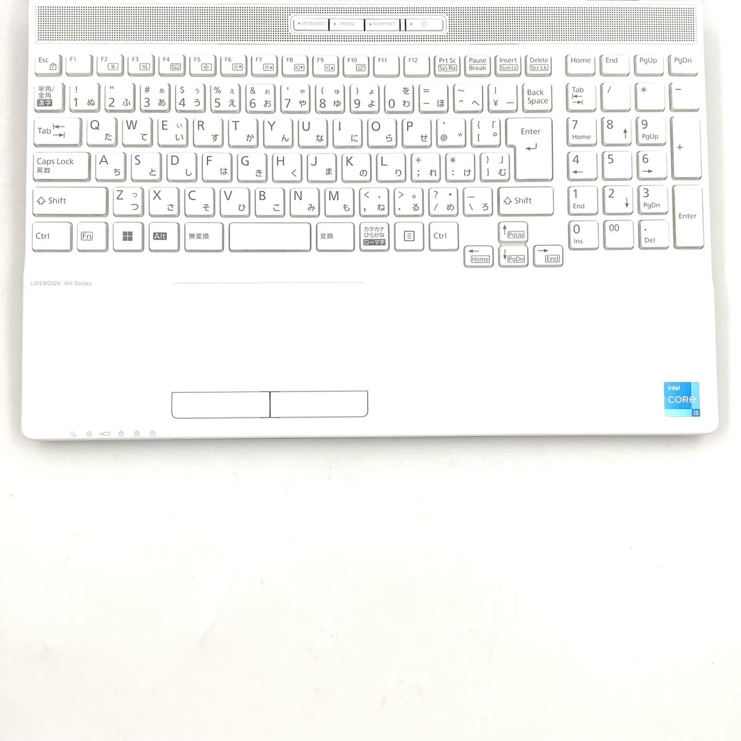 【全額返金保証】【最速発送】FUJITSU LIFEBOOK AH Series FMVA43H2W 11th Gen Intel(R) Core(TM) i3-1115G4 @ 3.00GHz 8GB M.2 SSD 256GB 85% 動作確認済