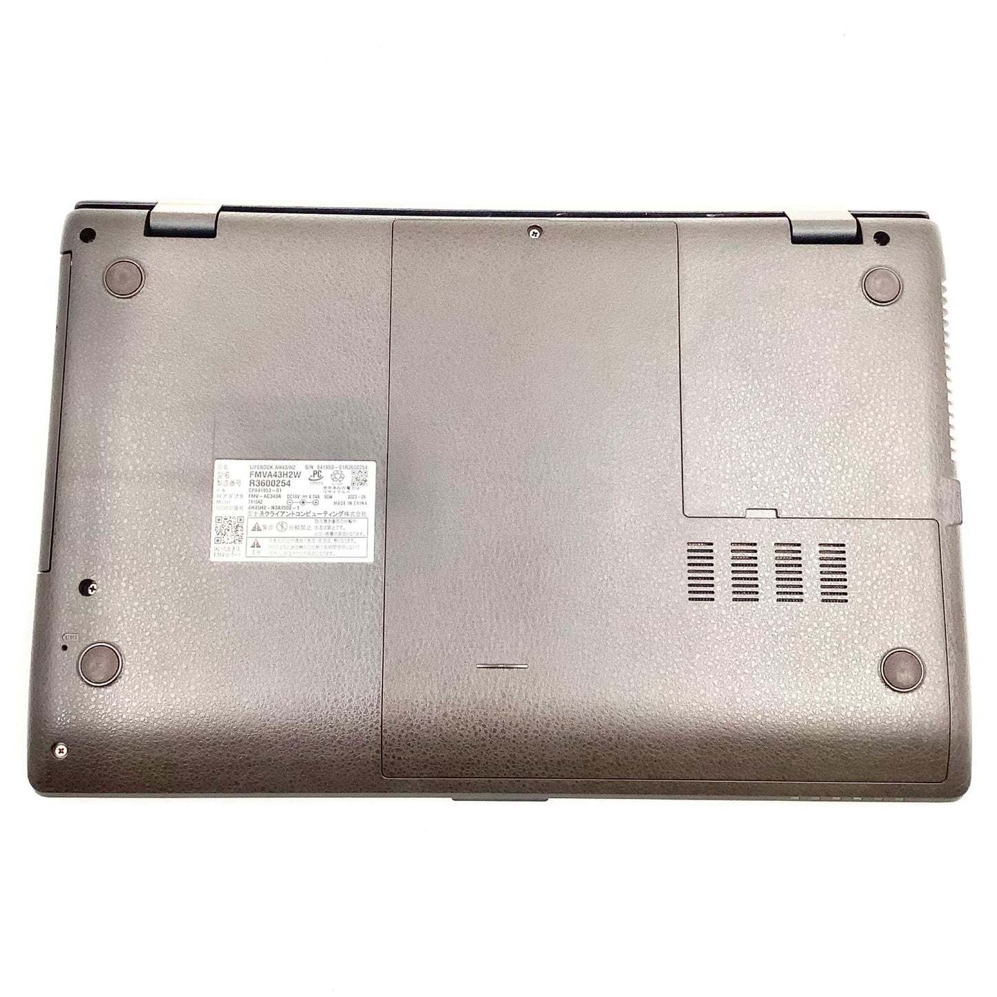 【全額返金保証】【最速発送】FUJITSU LIFEBOOK AH Series FMVA43H2W 11th Gen Intel(R) Core(TM) i3-1115G4 @ 3.00GHz 8GB M.2 SSD 256GB 85% 動作確認済