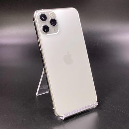 【全額返金保証】【最速発送】Apple iPhone iPhone 11 Pro 256GB シルバー Softbank 白ロム 動作確認済 82%