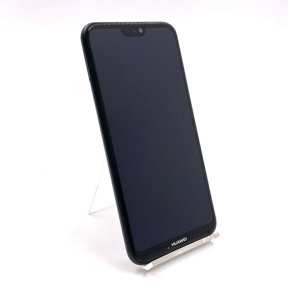 【全額返金保証】【最速発送】Huawei P 20 lite 32GB ミッドナイトブラック mineo ANE-LX2J 白ロム 動作確認済
