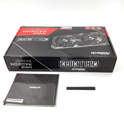 【全額返金保証】【最速発送】ASRock グラフィックボード AMD Radeon RX6600 RX6600 CLD 8G 超美品 動作確認済