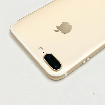 【全額返金保証】【最速発送】Apple iPhone iPhone 7 Plus 128GB ゴールド docomo 白ロム 動作確認済 80%