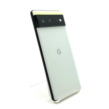 【最速発送】Google Pixel 6 128GB Sorta Seafoam Softbank GR1YH【難有】