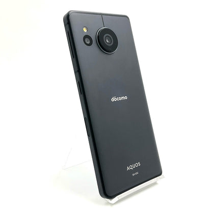 【全額返金保証】【最速発送】SHARP AQUOS sense7 128GB ブラック docomo SH-53C 白ロム 動作確認済