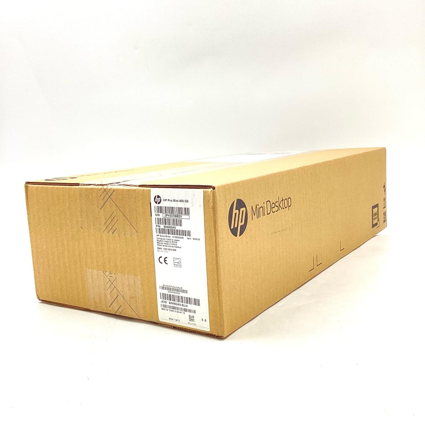 【全額返金保証】【最速発送】HP Pro Mini 400 G9 HSC-Q001DM i7-14700T 16GB 512GB 新品未開封 即納OK