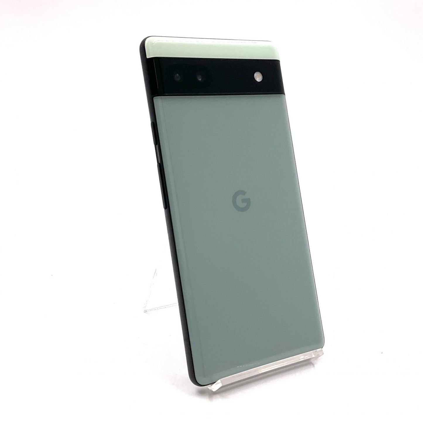 【全額返金保証】【最速発送】Google Pixel 6a 128GB Sage Softbank GB17L 白ロム 動作確認済
