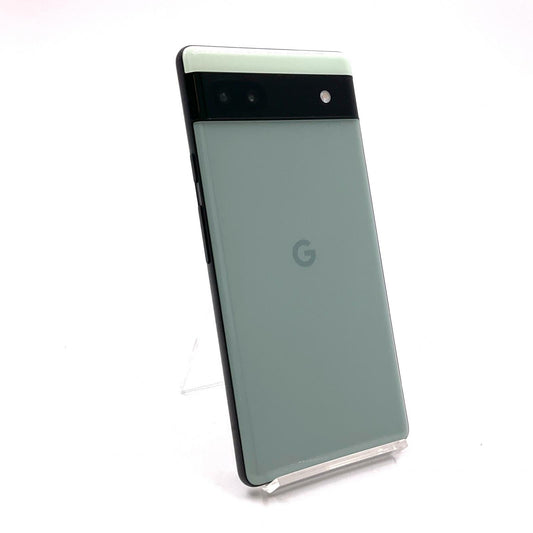 【全額返金保証】【最速発送】Google Pixel 6a 128GB Sage Softbank GB17L 白ロム 動作確認済