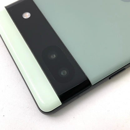 【全額返金保証】【最速発送】Google Pixel 6a 128GB Sage Softbank GB17L 白ロム 動作確認済