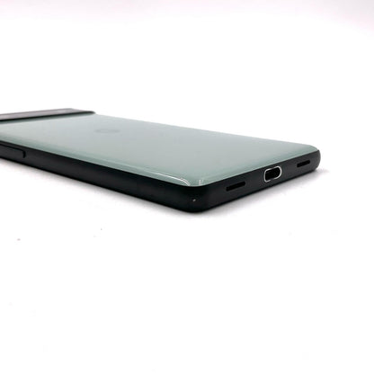 【全額返金保証】【最速発送】Google Pixel 6a 128GB Sage Softbank GB17L 白ロム 動作確認済