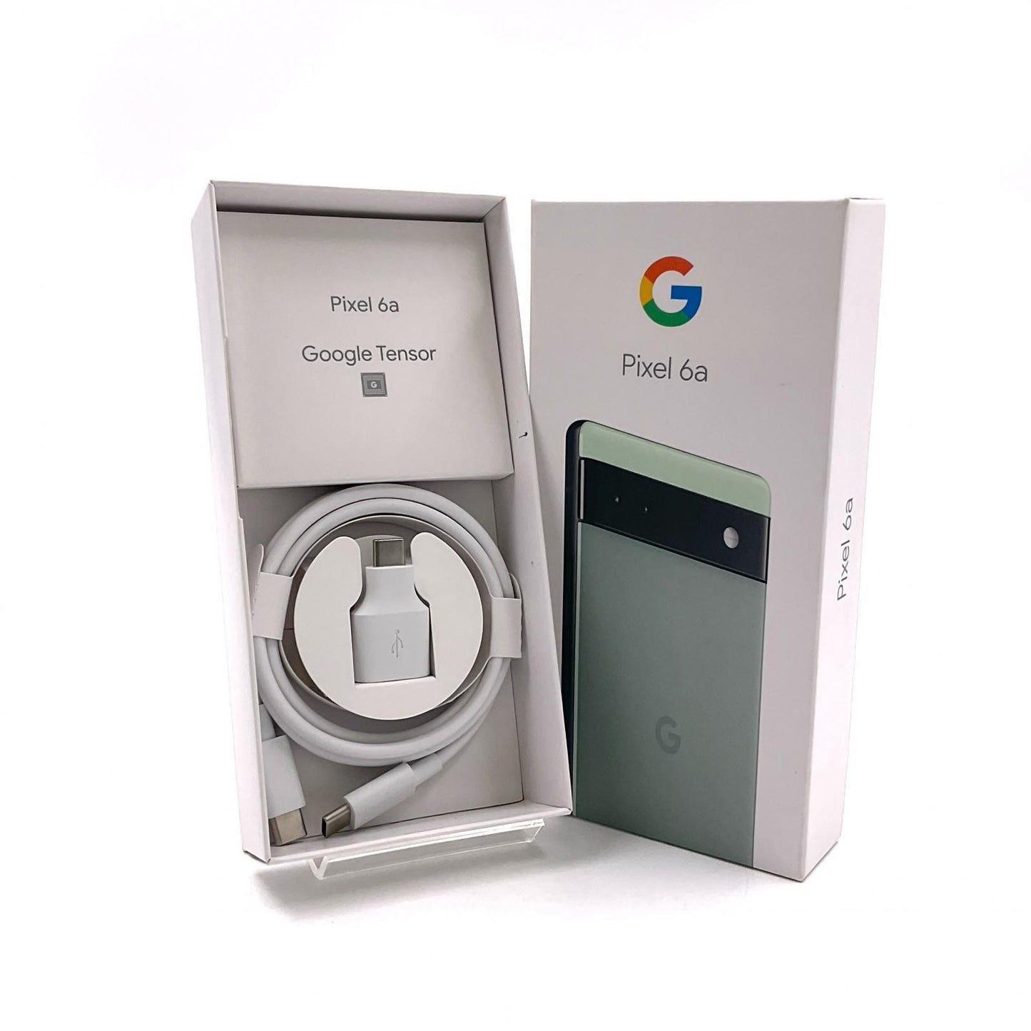 【全額返金保証】【最速発送】Google Pixel 6a 128GB Sage Softbank GB17L 白ロム 動作確認済