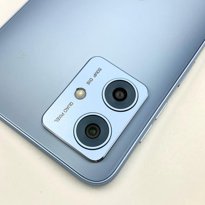 【全額返金保証】【最速発送】Motorola moto g64y 5G 128GB シルバーブルー Softbank SIMフリー XT2431-2 白ロム 美品 動作確認済