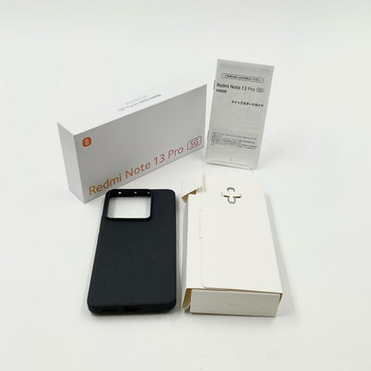 【全額返金保証】【最速発送】Xiaomi Redmi Note 13 Pro 5G 256GB au XIG15 白ロム 超美品 動作確認済