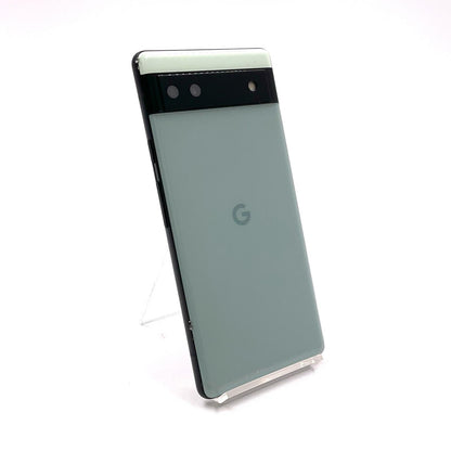 【全額返金保証】【最速発送】Google Pixel 6a 128GB Sage Softbank GB17L 白ロム 動作確認済
