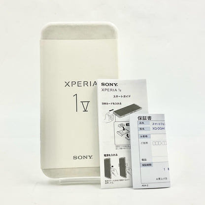 【全額返金保証】【最速発送】Sony Xperia 1 V 512GB カーキグリーン SIMフリー XQ-DQ44 白ロム 動作確認済