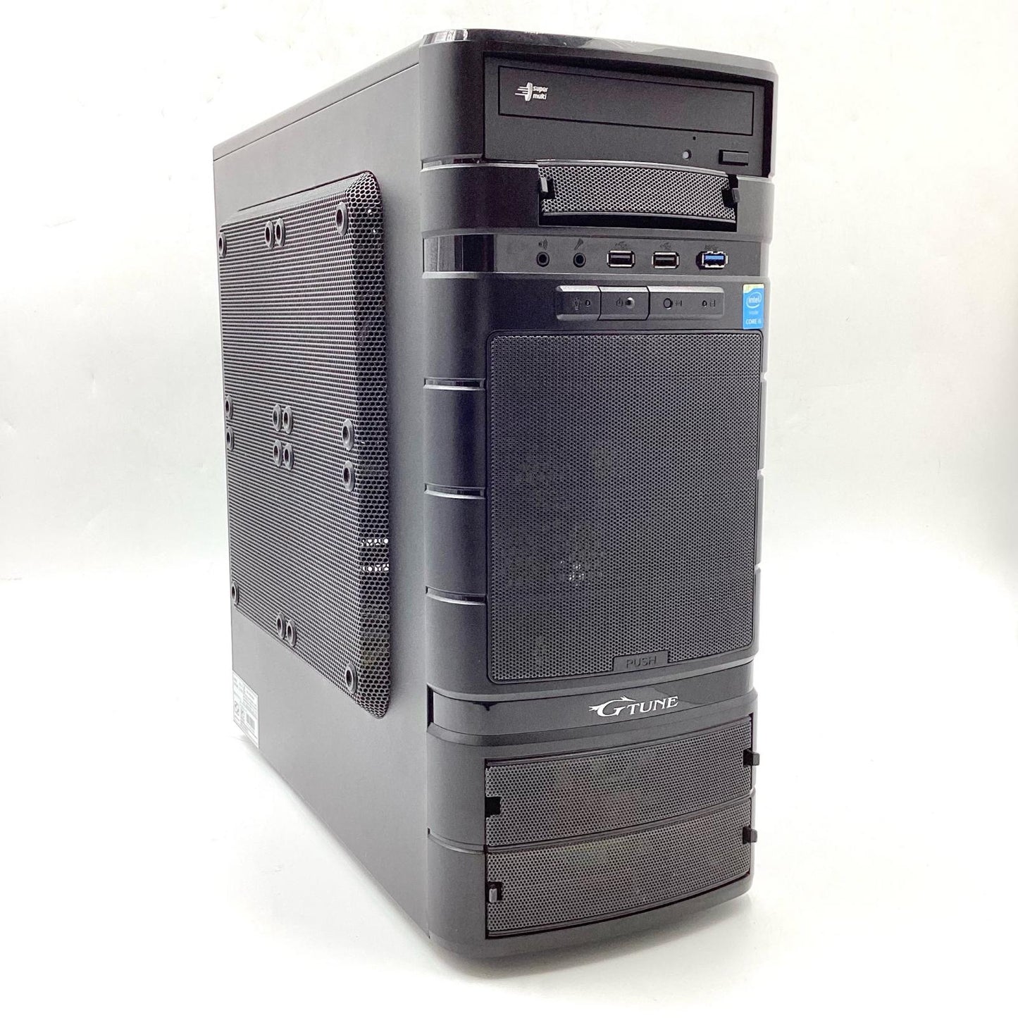 【最速発送】MouseComputer G-Tune H81M-D3V-JP Intel Core i5-4690 16GB SSD 128GB 120GB HDD 500GB NVIDIA GeForce GTX 1050Ti【難有】