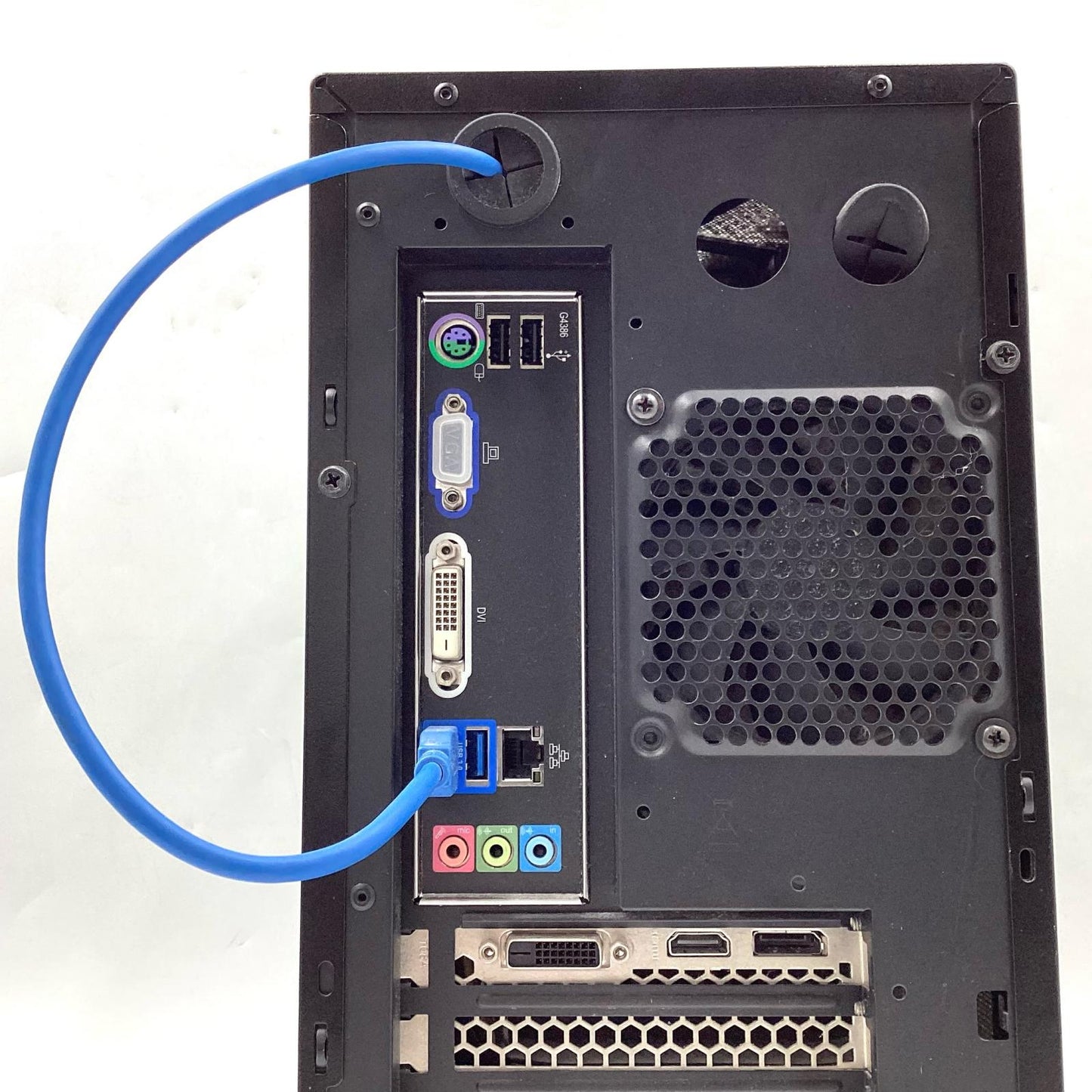 【最速発送】MouseComputer G-Tune H81M-D3V-JP Intel Core i5-4690 16GB SSD 128GB 120GB HDD 500GB NVIDIA GeForce GTX 1050Ti【難有】