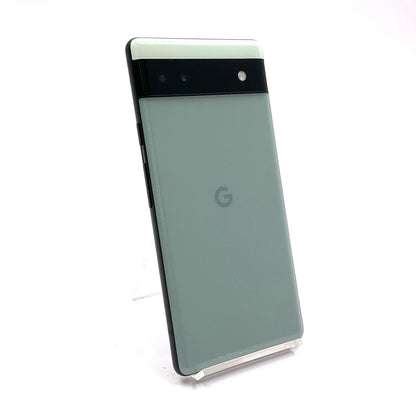 【全額返金保証】【最速発送】Google Pixel 6a 128GB Sage SIMフリー GB17L 白ロム 動作確認済