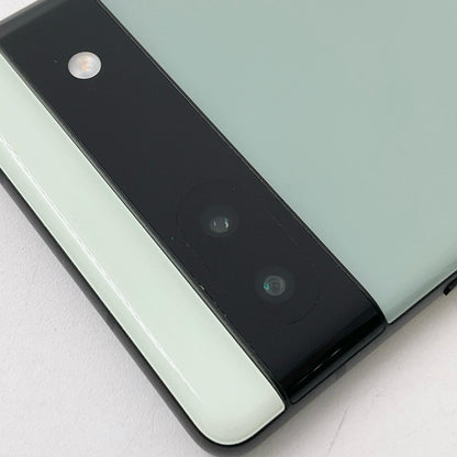 【全額返金保証】【最速発送】Google Pixel 6a 128GB Sage SIMフリー GB17L 白ロム 動作確認済