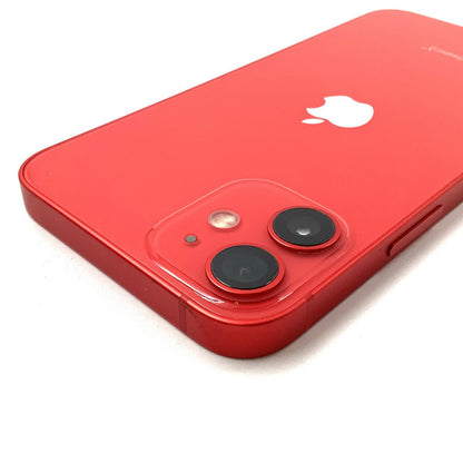 【全額返金保証】【最速発送】Apple iPhone iPhone 12 mini 64GB (PRODUCT)RED au SIMフリー 白ロム 動作確認済 82%