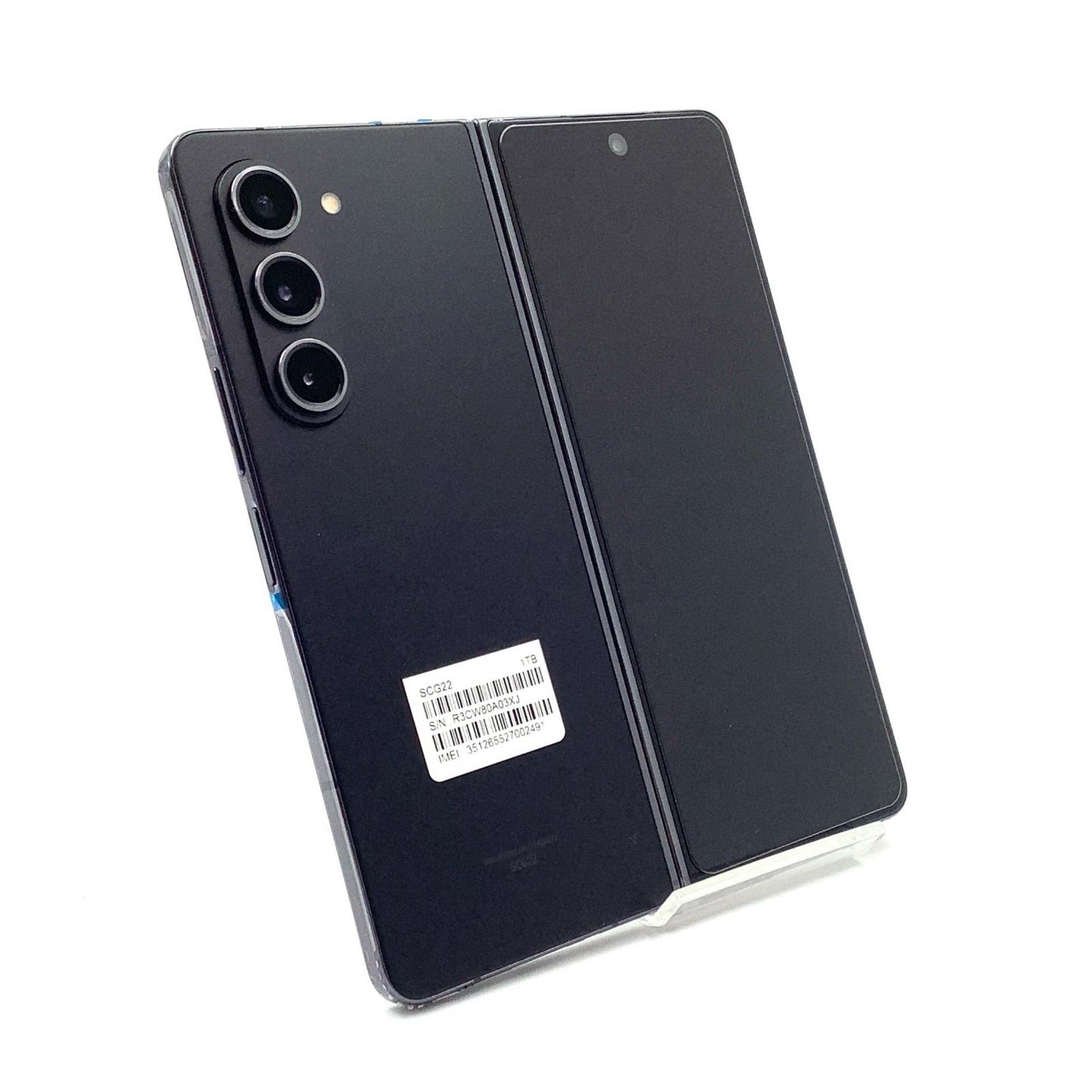 【全額返金保証】【最速発送】SAMSUNG Galaxy Z Fold5 1TB ファントムブラック au SCG22 白ロム 超美品 動作確認済