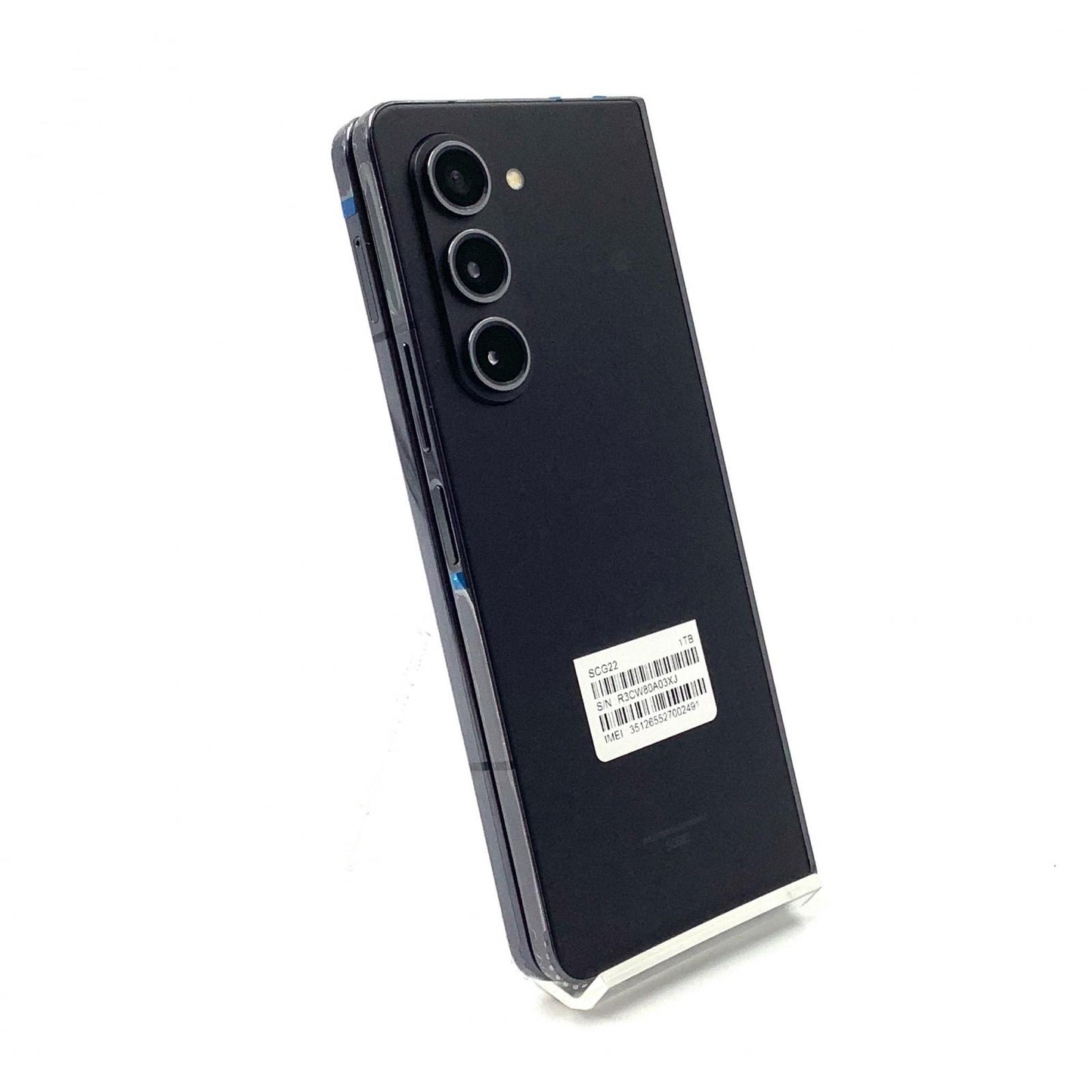 【全額返金保証】【最速発送】SAMSUNG Galaxy Z Fold5 1TB ファントムブラック au SCG22 白ロム 超美品 動作確認済