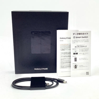 【全額返金保証】【最速発送】SAMSUNG Galaxy Z Fold5 1TB ファントムブラック au SCG22 白ロム 超美品 動作確認済