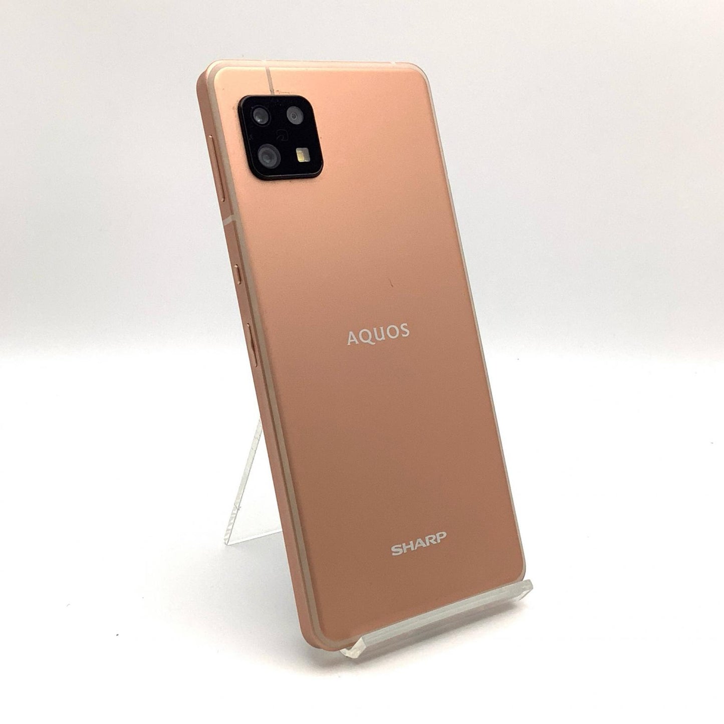 【最速発送】SHARP AQUOS sense6 128GB ライトカッパー SIMフリー SH-M19 白ロム【難有】