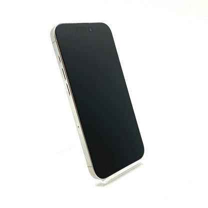 【全額返金保証】【最速発送】Apple iPhone iPhone 15 Pro 128GB ホワイトチタニウム SIMフリー 白ロム 美品 動作確認済 98%