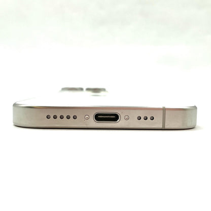 【全額返金保証】【最速発送】Apple iPhone iPhone 15 Pro 128GB ホワイトチタニウム SIMフリー 白ロム 美品 動作確認済 98%