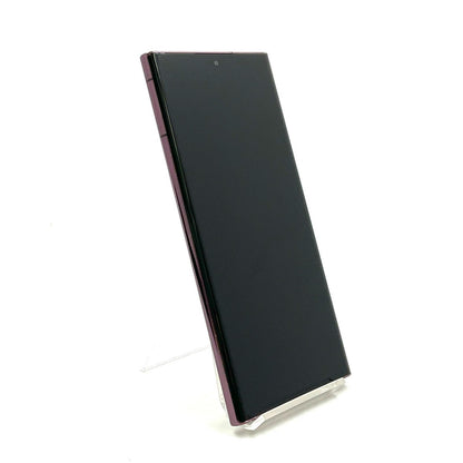 【全額返金保証】【最速発送】SAMSUNG Galaxy S22 Ultra 256GB Burgundy docomo SC-52C 白ロム 動作確認済