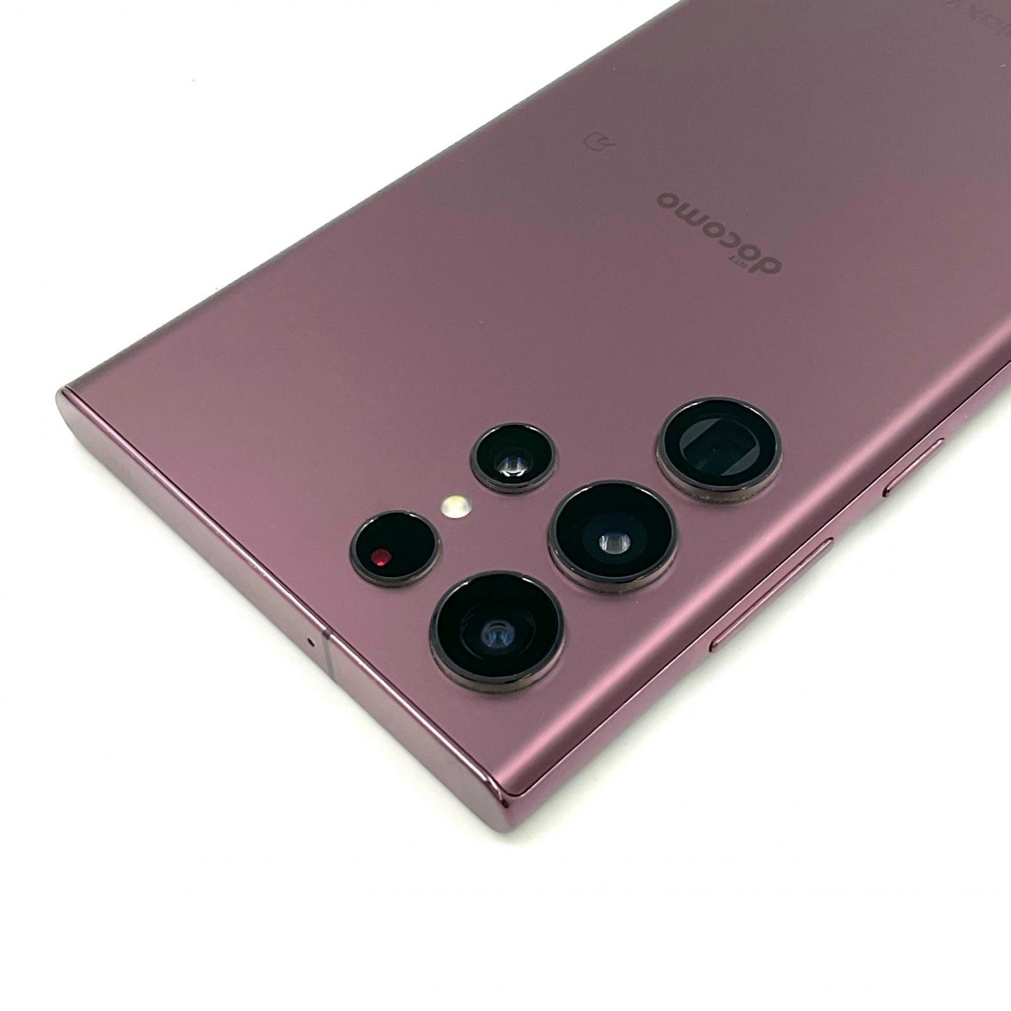 【全額返金保証】【最速発送】SAMSUNG Galaxy S22 Ultra 256GB Burgundy docomo SC-52C 白ロム 動作確認済