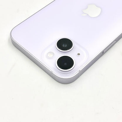 【全額返金保証】【最速発送】Apple iPhone iPhone 14 256GB パープル docomo 白ロム 美品 動作確認済 90%