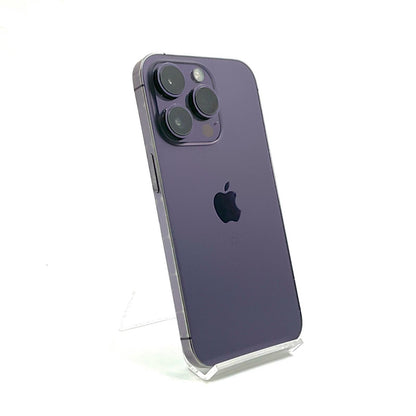 【全額返金保証】【最速発送】Apple iPhone iPhone 14 Pro 256GB ディープパープル SIMフリー 白ロム 動作確認済 91%