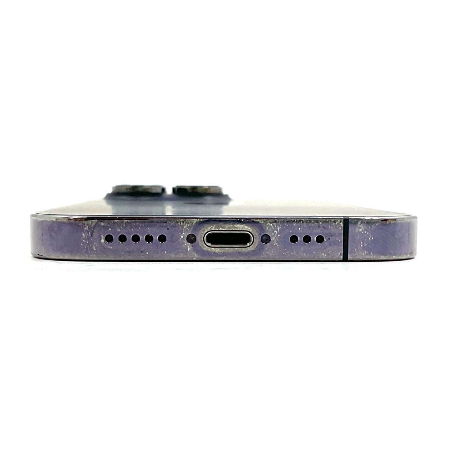 【全額返金保証】【最速発送】Apple iPhone iPhone 14 Pro 256GB ディープパープル SIMフリー 白ロム 動作確認済 91%