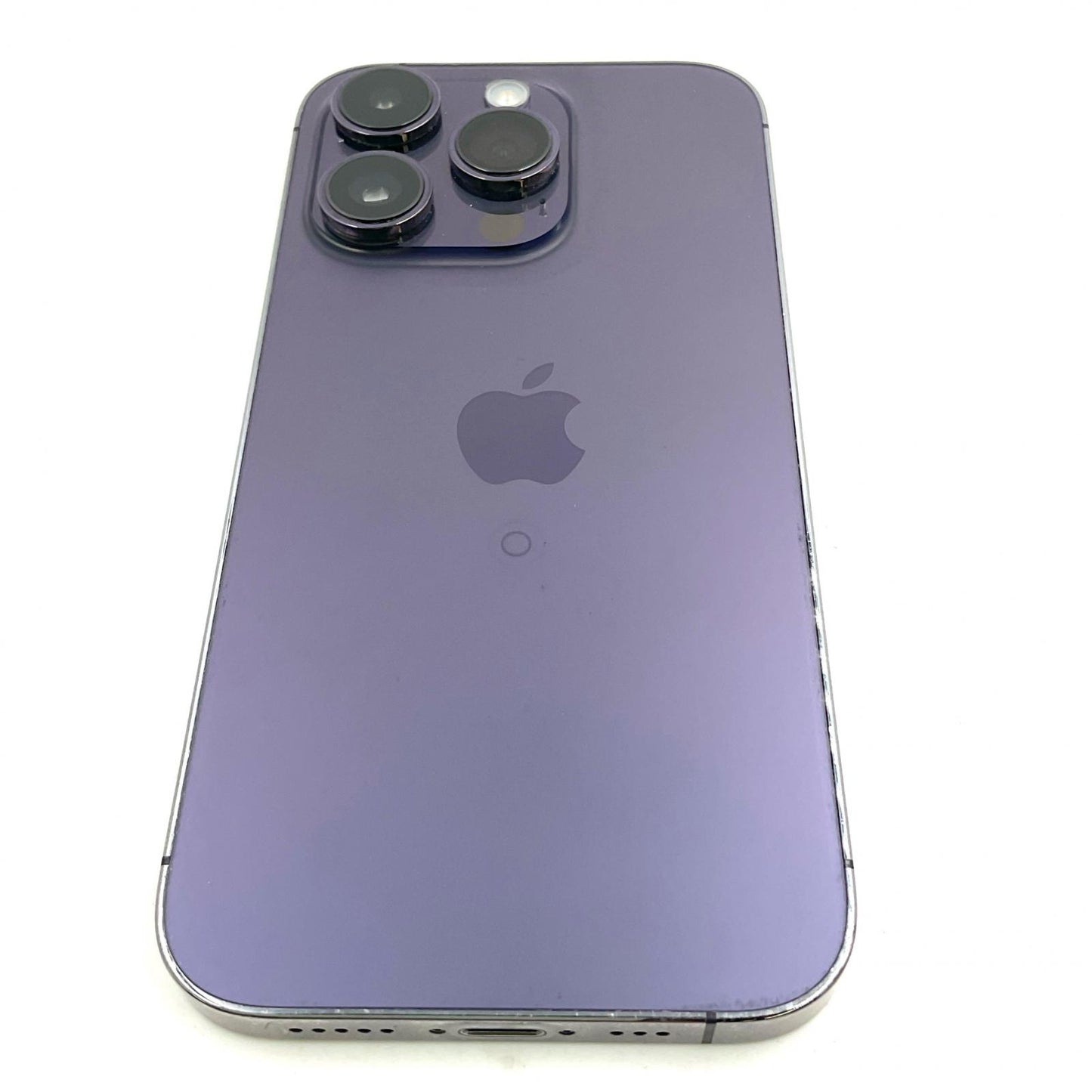 【全額返金保証】【最速発送】Apple iPhone iPhone 14 Pro 256GB ディープパープル SIMフリー 白ロム 動作確認済 91%