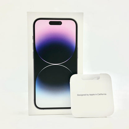 【全額返金保証】【最速発送】Apple iPhone iPhone 14 Pro 256GB ディープパープル SIMフリー 白ロム 動作確認済 91%
