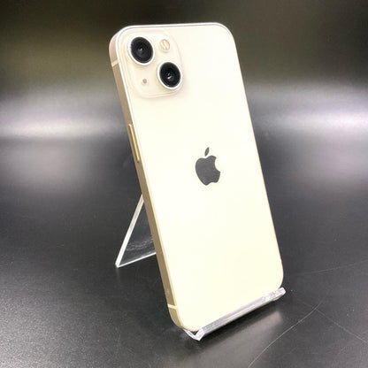 【全額返金保証】【最速発送】Apple iPhone iPhone 13 128GB スターライト au 動作確認済 91%